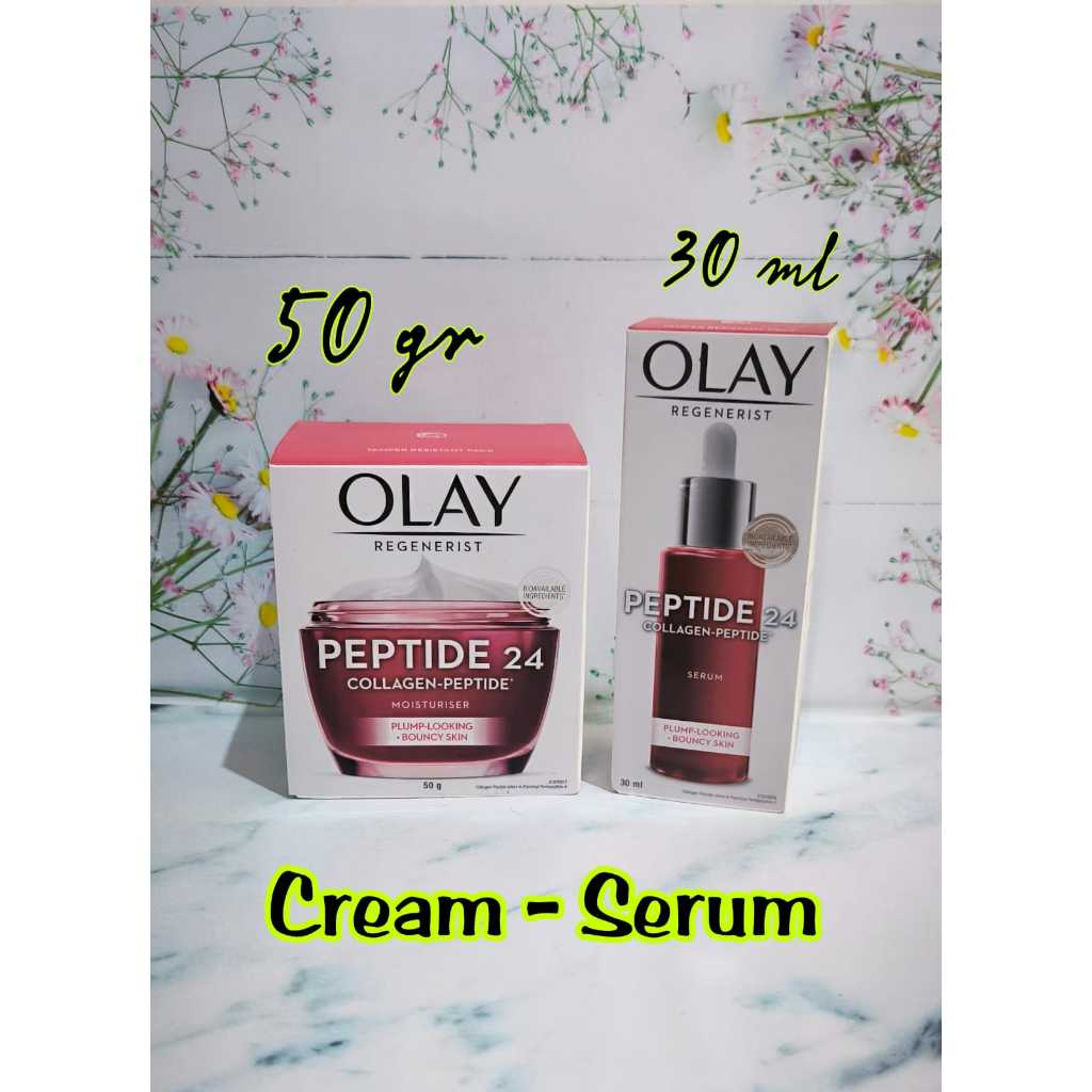 Paket Lengkap Olay Regenerist Collagen Peptide Serum + Moisturiser + Eye Cream