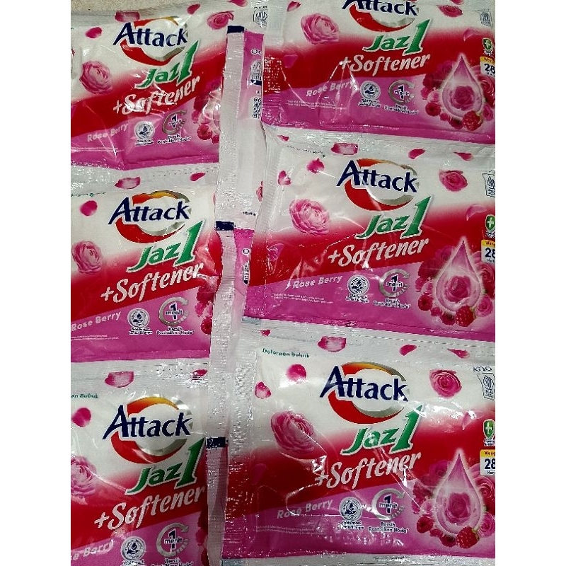 Attack Jaz 1 + Softener Sachet x 2 Lusin @40g