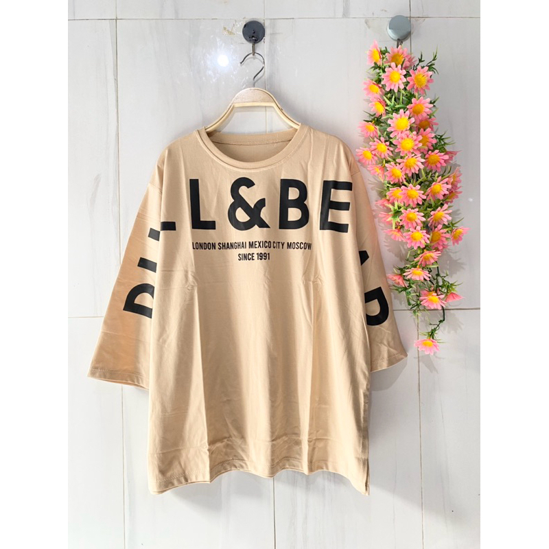 kaos jumbo wanita kaos oversize wanita atasan jumbo wanita