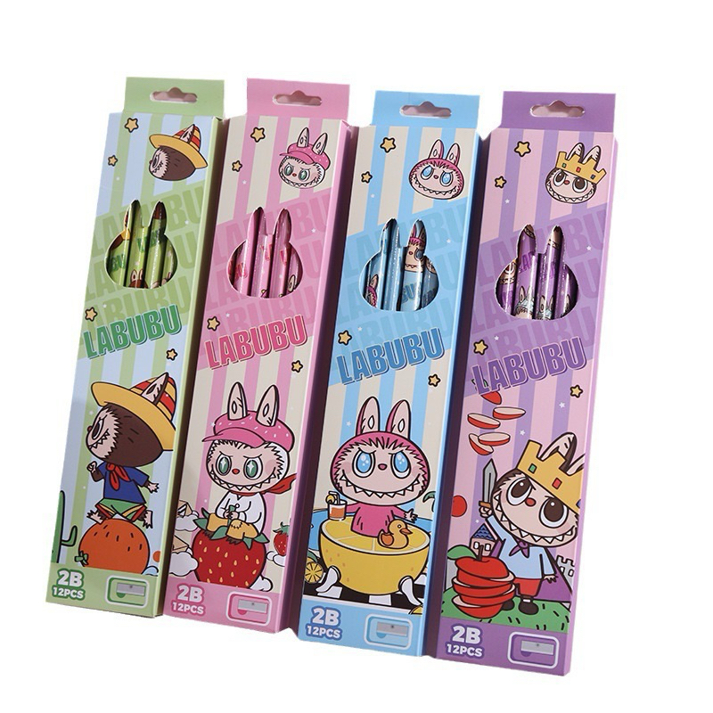 

Pensil 2B isi 12pcs BONUS Serutan Karakter motif lucu Pensil Box cinnamonroll my melody kuromi set pensil souvenir hampers kado birthday hadiah ultah sanrio