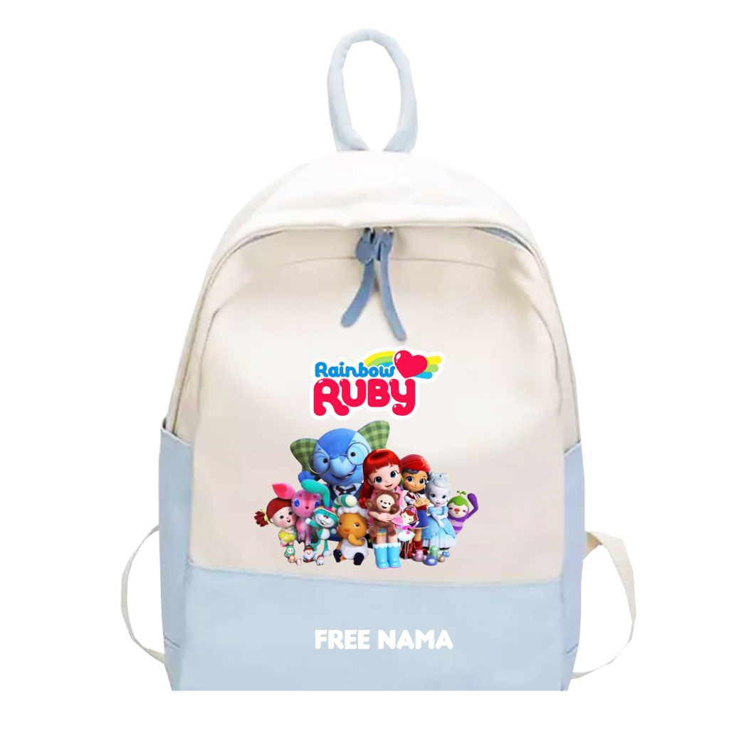 Tas Anak Rainbow Ruby Ransel Anak SD TK Kantong Backpack Karakter Anak ANK-20