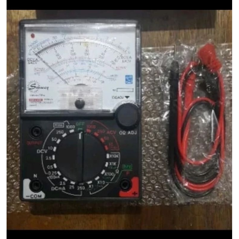 multitester afo meter analog merek sunway murah meriah