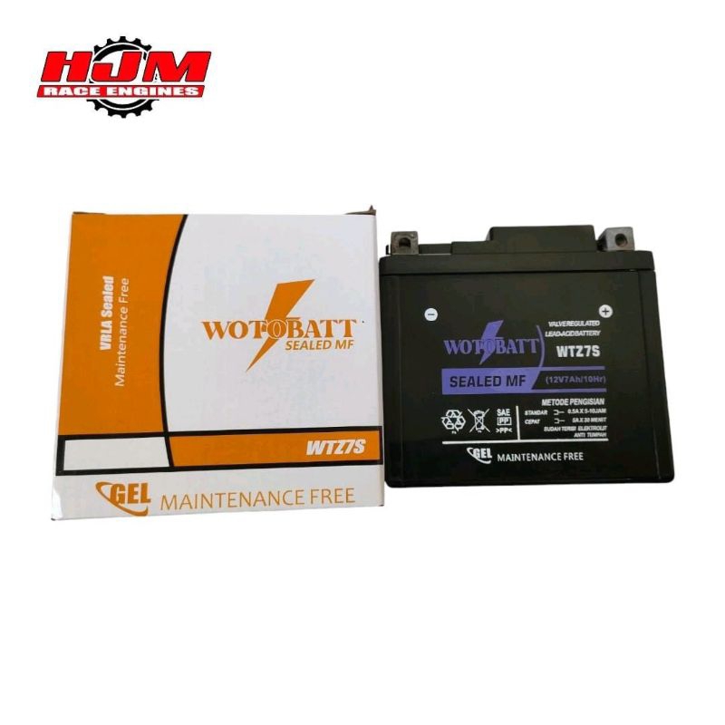 Aki motor vario 150 / pcx / Adv / vario 125 / Gtr / Cb 150r / Satria fu / Gsx / n max / Aerox / Scoo