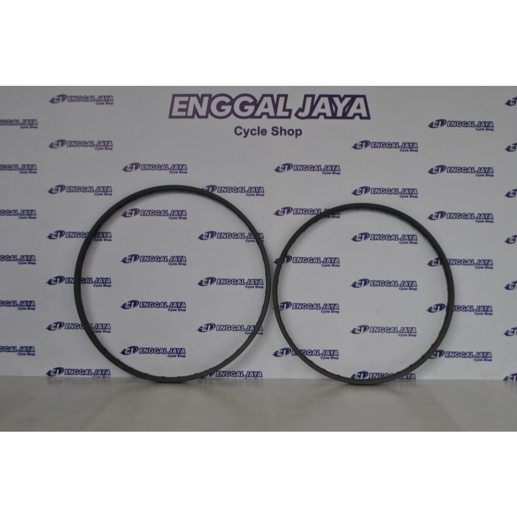 Velg Rim Sepeda MTB Mini CTB Atlantis 24 & 26 Inch 36H Alloy V brake Disc Brake Hitam Type S25B - Ri