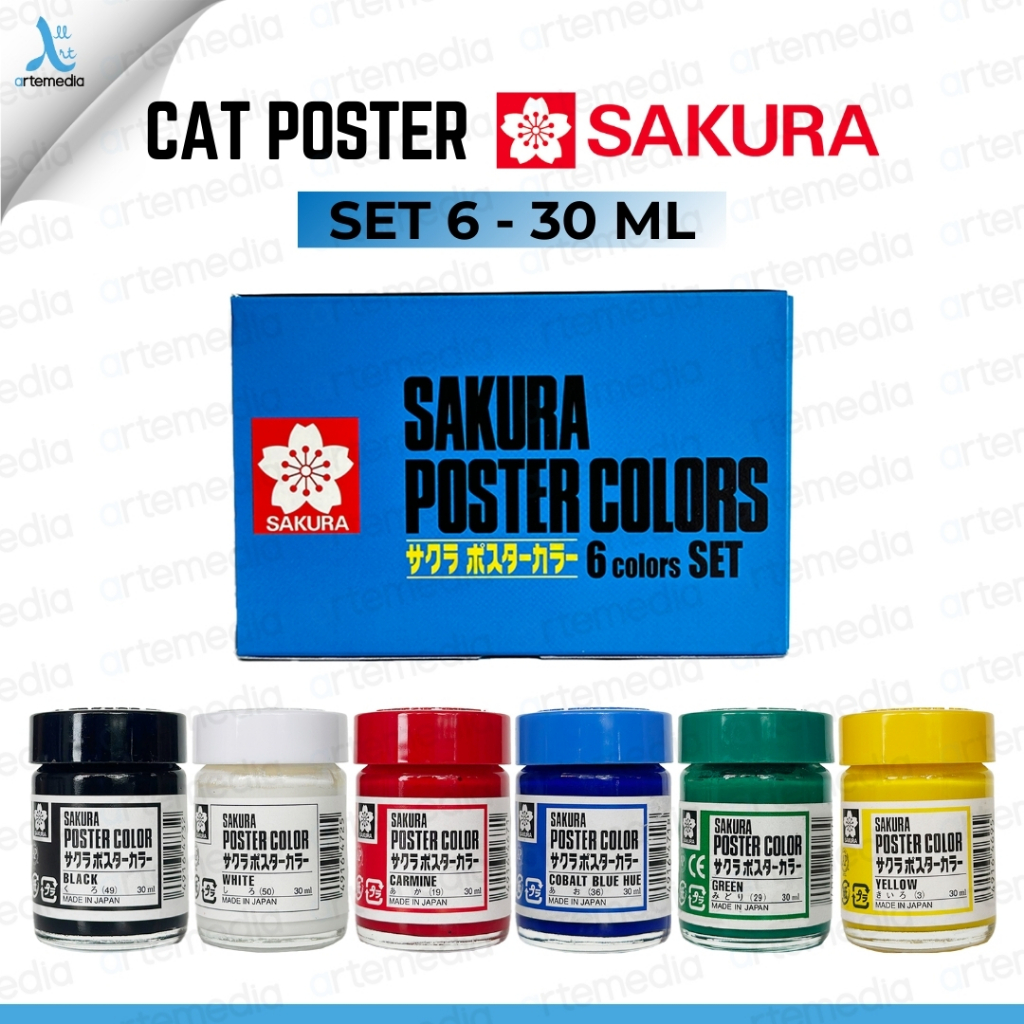 

Cat Poster Sakura 30ml Set 6