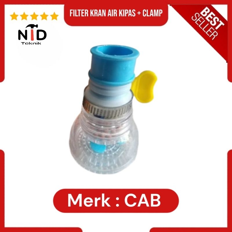 FILTER AIR MODEL KIPAS / FILTER KRAN AIR KIPAS Gratis clamp