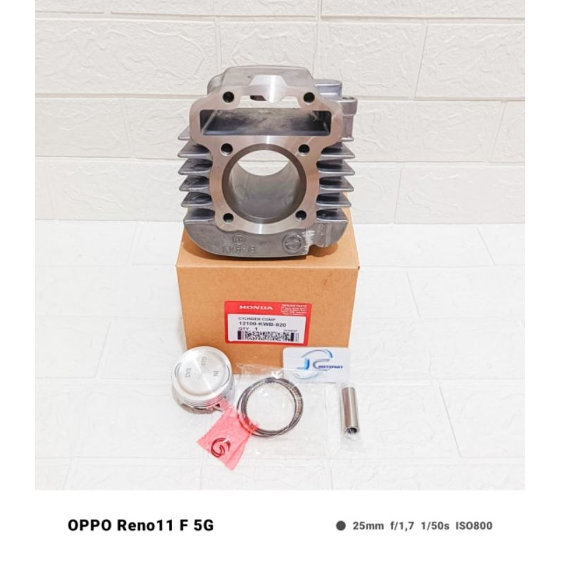 BLOK SEHER KWB SET KOMPLIT UNTUK MOTOR HONDA BLADE,REVO FIT,REVO ABSOLUTE