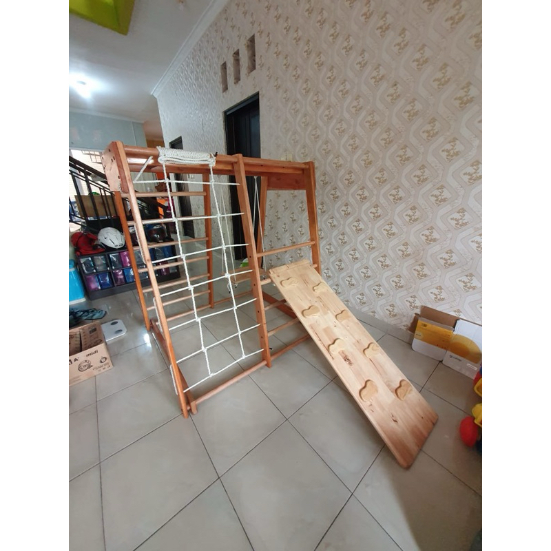 (Preloved) Brakiasi Full Set Kayu - Brakiasi Anak - Brakiasi Montessory