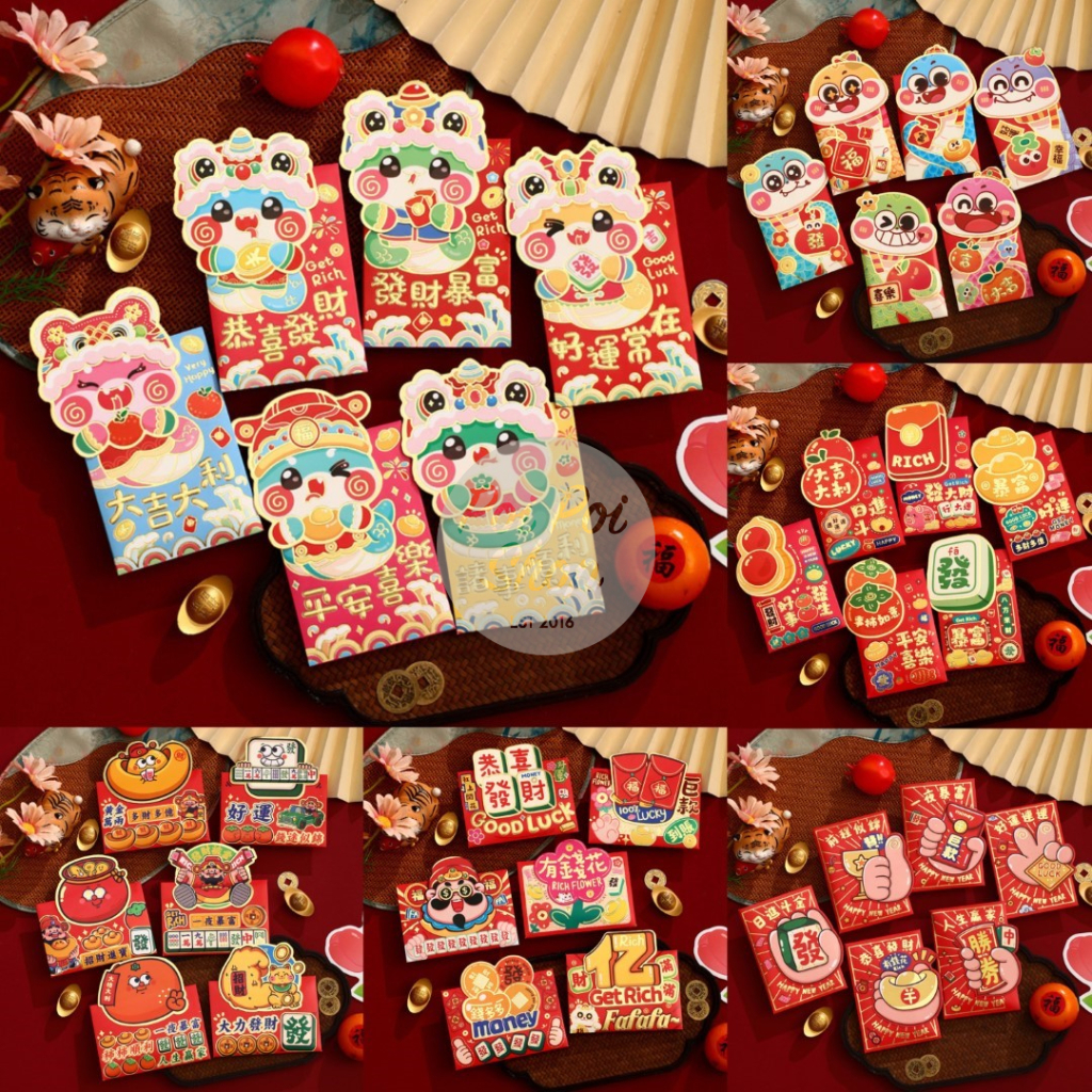 

Angpao Imlek Ular 2025 Angpau YS 2 3D Dompet Glossy V. 3D Shio Ular Grosir Snake Timbul 2025 Hongbao Grosir Murah isi 6 pcs Tebal Grosir Motif Karakter Berkualitas Bahan Terbaik