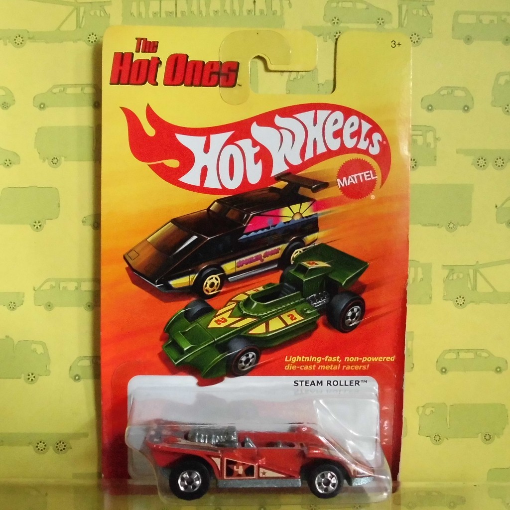 Hot Wheels The Hot Ones Steam Roller