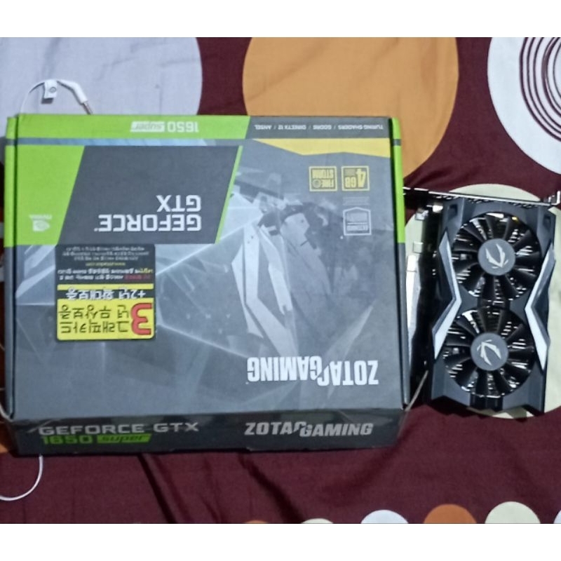 VGA ZOTAC GTX 1650 SUPER 4GB DUAL FAN