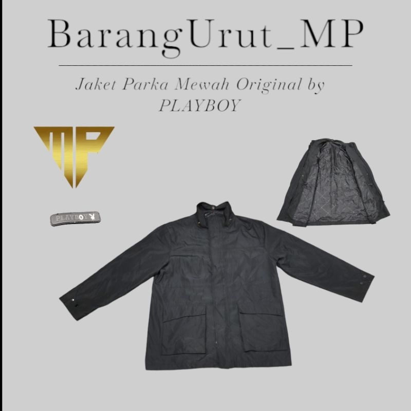 Jaket Parka Brand PLAYBOY Second