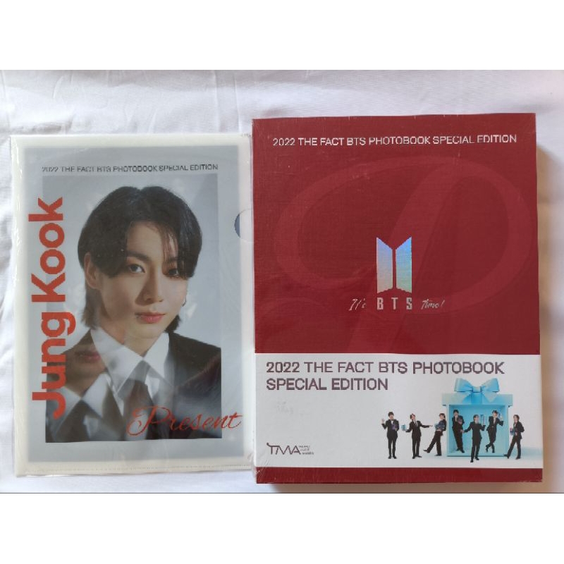 (OFFICIAL) 2022 THE FACT BTS PHOTOBOOK SPECIAL EDITION (Jepang Version) & LENTICULAR DALMAJUNG JK 20