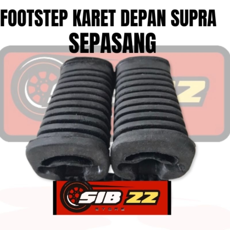 footstep POSTEP karet depan SUPRA-X SUPRA FIT