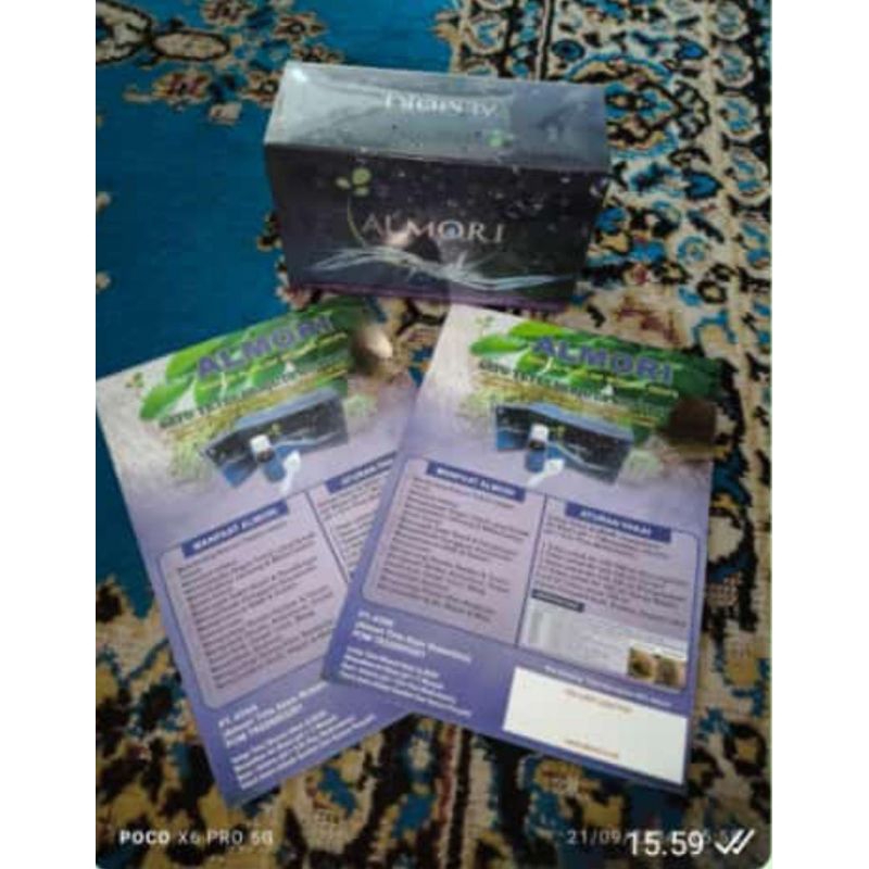 

Almori tetes alkali exstak daun kelor