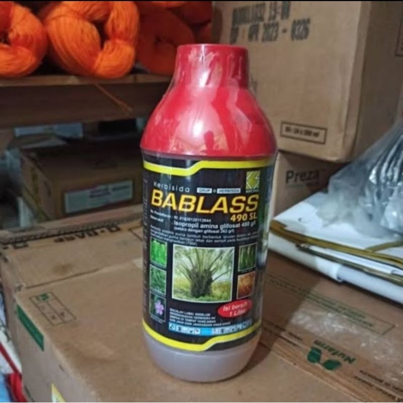 BABLAS 490SL 1 LITER HERBISIDA SISTEMIK / OBAT RUMPUT MATI SAMPAI AKAR / BABLAS 1LITER / bablass 1li