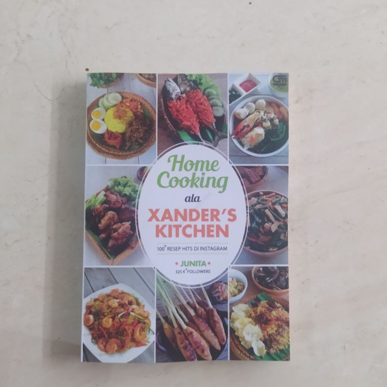 ART X8O5 Buku Home Cooking ala xanders kitchen by Junita