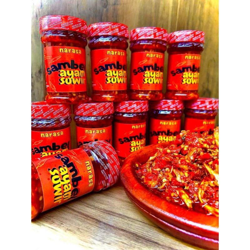 

Sambel Ayam Suwir 150 GRAM