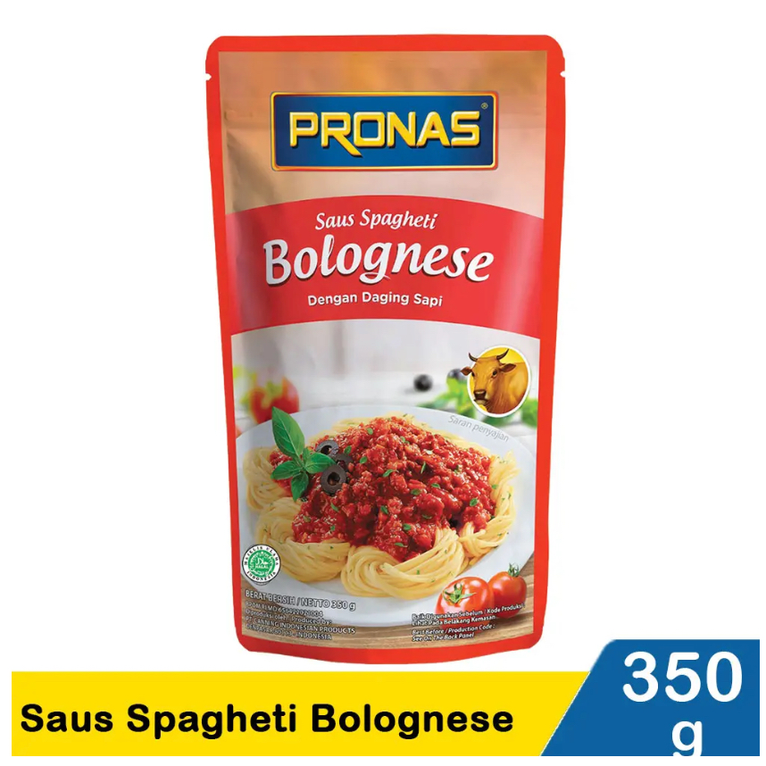 

Pronas Sauce Spaghetti Bolognais 350 Gram