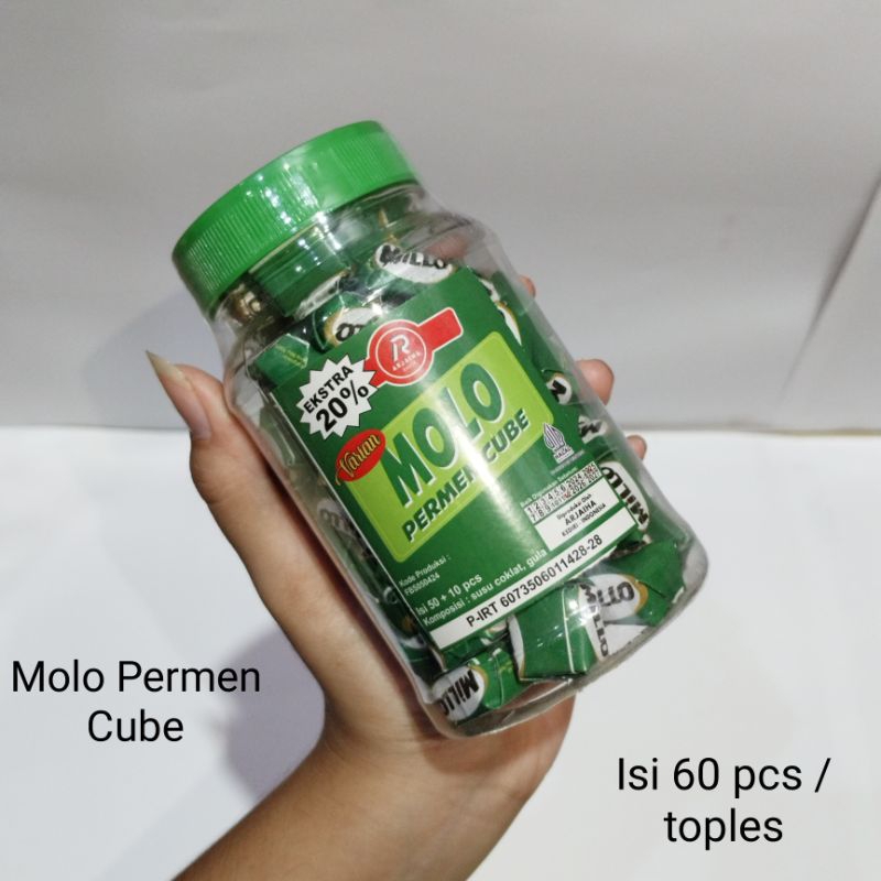 

PERMEN CANDY CUBE MOLO ISI 60 PCS