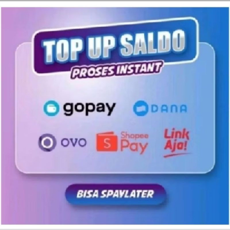 

toppupp dan isi saldo top up✓