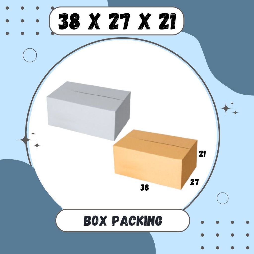 

Kardus 38x27x21 Packing Olshop Box A1 Dus Kotak Kemasan Box Aksesoris Souvenir Sparepart Madu Parfum