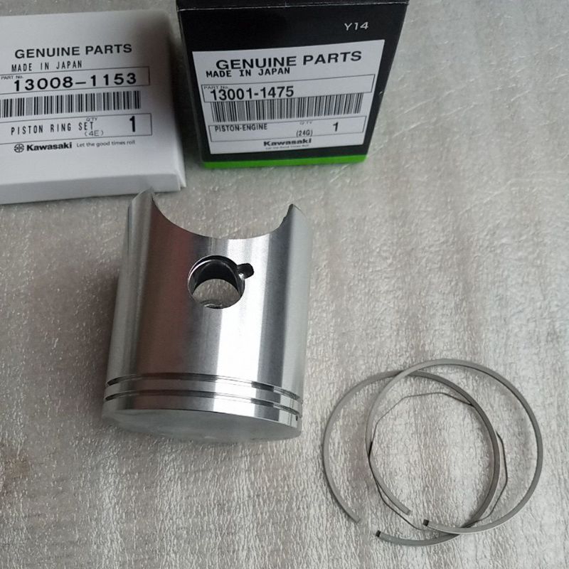 Termurah Seher Piston Kode B 75 B75 Ninja Rr R Ss Original Kawasaki/piston dan ring piston b 75 orig