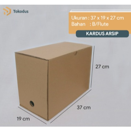 

Kardus Box Arsip/Kertas Folio F4/Dokumen/Harga Grosir - 37 x 19 x 27 cm
