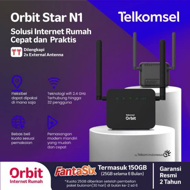 Modem Orbit Star N1 telkomsel