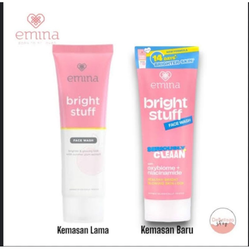 Emina Bright Stuff Facial Wash/cuci muka/sabun wajah/cleanser/sabun muka