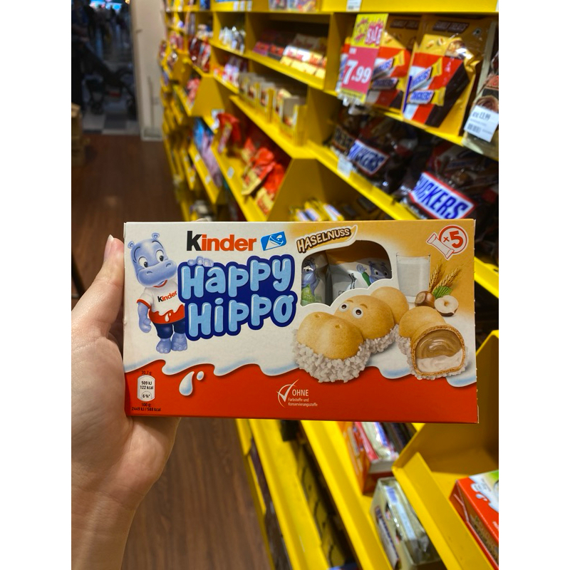 

kinder happy hippo isi 5 pcs 103.5gr