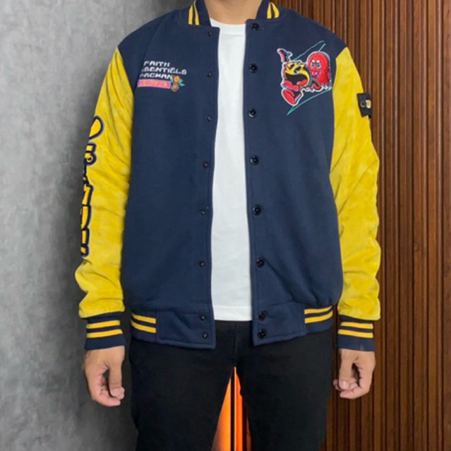 Varsity Jacket W. Essentiels x Pacman