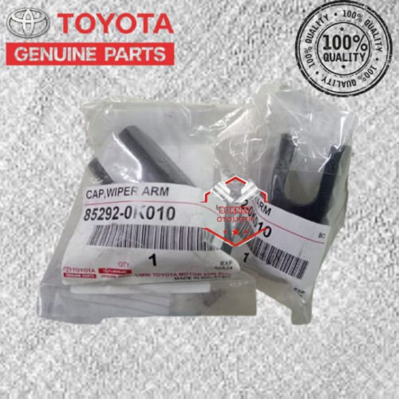 Tutup Cover Baut Arm Wiper Belakang Fortuner 2005-2011/Innova 2004-2015/Yaris 2006-2013 Original 852