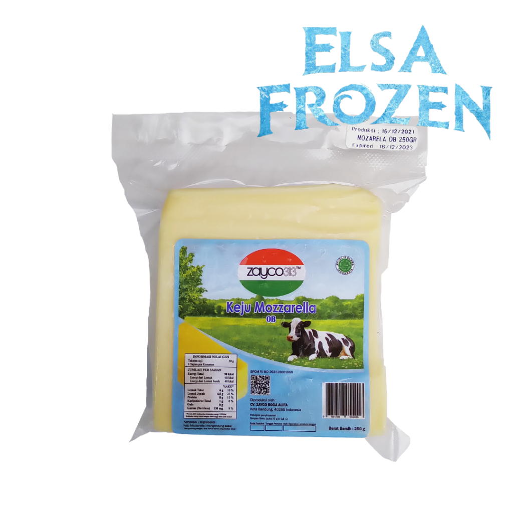 

KEJU MOZZARELA OLDENBURGER ZAYCO 200GR KEJU MOZZA ZAYCO