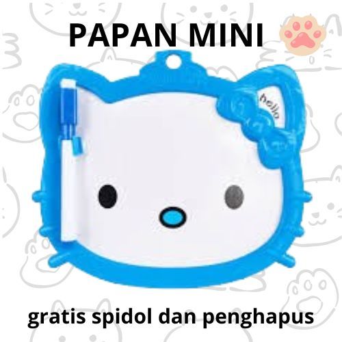 

HK PAPAN TULIS WHITE BOARD MAGNET HAPUS FANCY ANAK HELLO KITTY