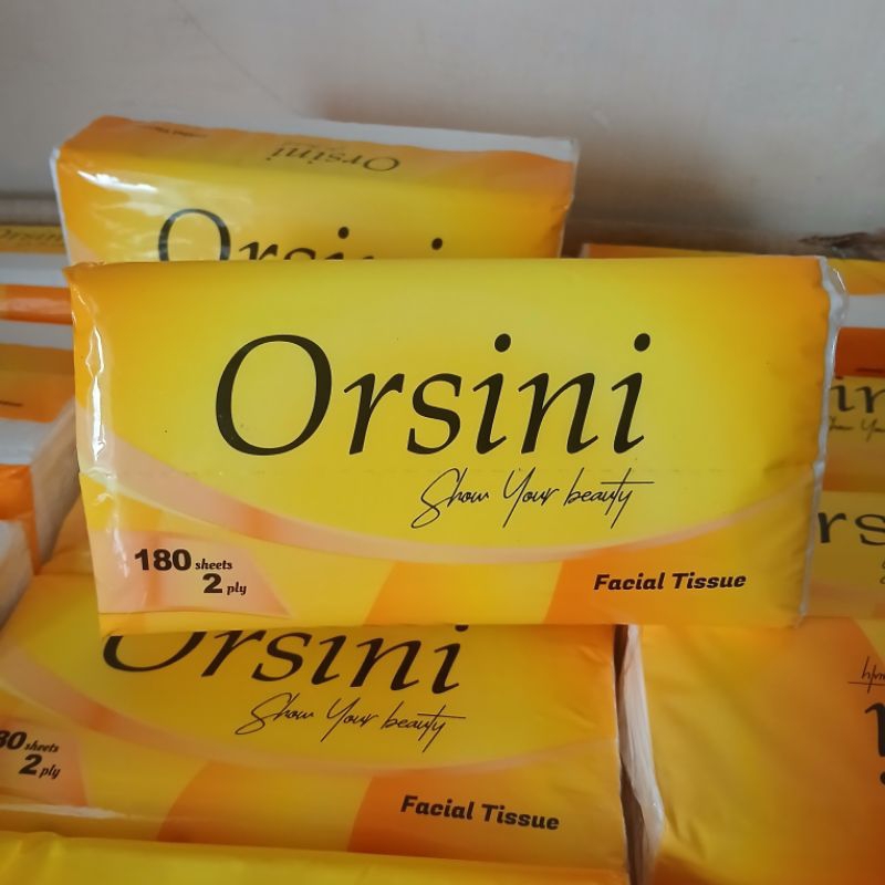 TISSUE WAJAH ORSINI SOFTPACK PROMO