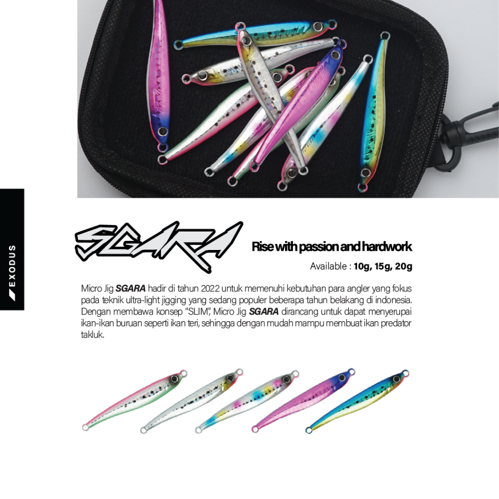 Micro Jig Exodus SGARA | Micro Jig Killer