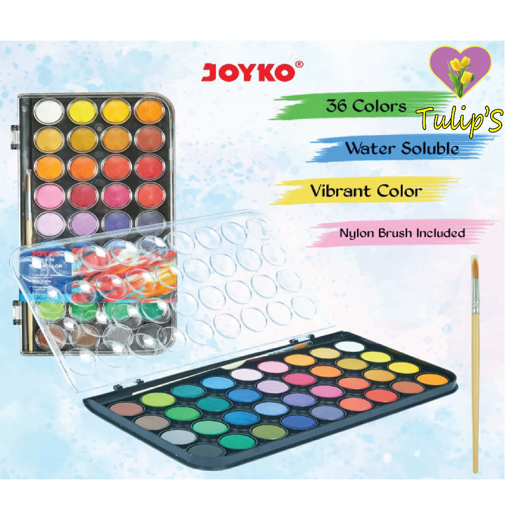 

WATERCOLOR ISI 12/28/36 100%ORI MEREK