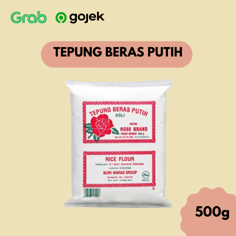 

Tepung Beras Putih Rose Brand 500 Gram