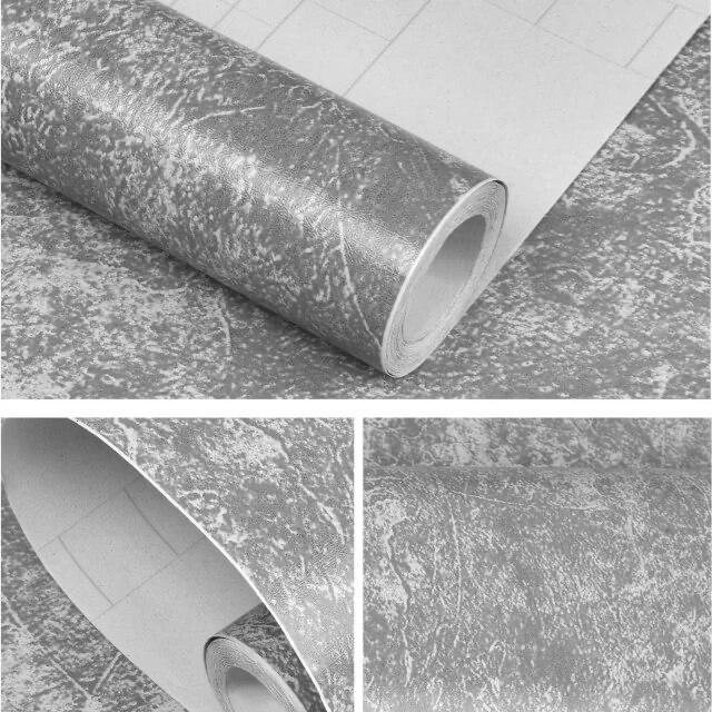 Wallpaper Dinding Semen Abu 8m s/d 9m x 45cm