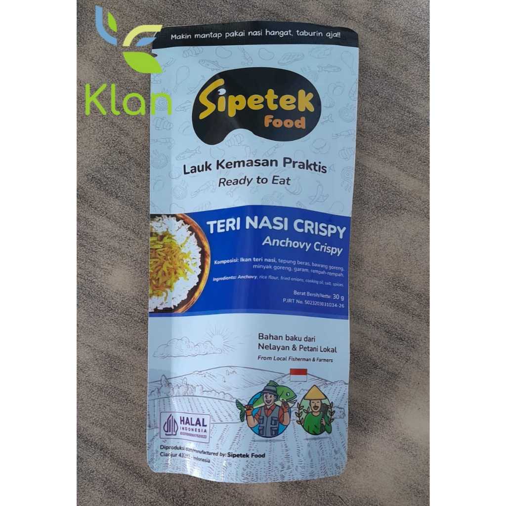 

SI PETEK TERI NASI CRISPY/ SIPETEK TERI NASI KRISPI