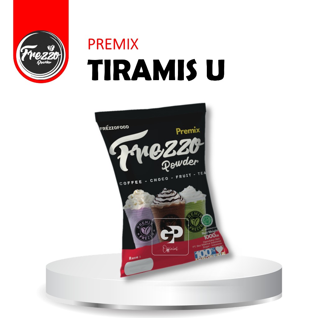 

Tiramisu 1kg - Bubuk Minuman Rasa Original Premix Frezzo Grosir Powder