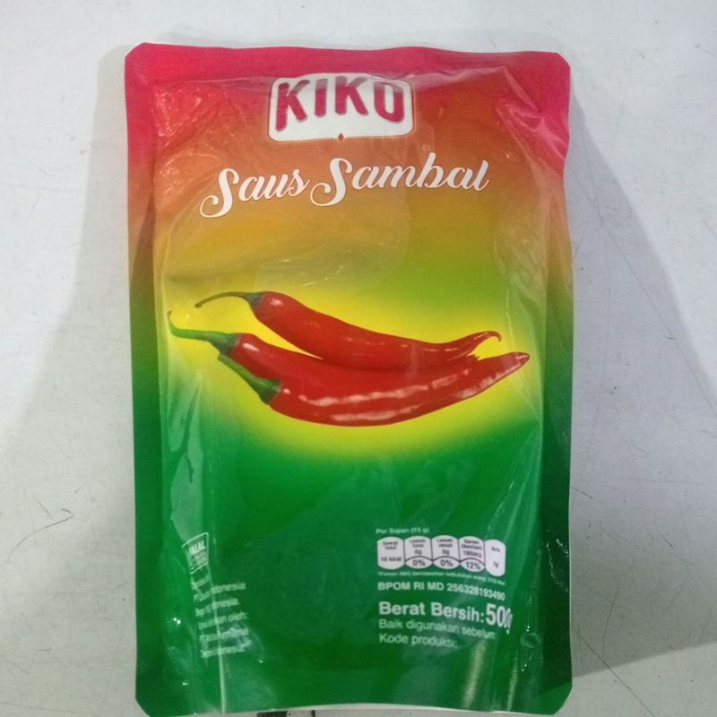 

KIKO SAUS SAMBAL 500GR