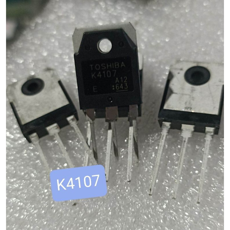 MOSFET K4107 TOSHIBA MOSFET K4107 TOSHIBA ORIGINAL TRANSISTOR K4107 K 4107 ASLI