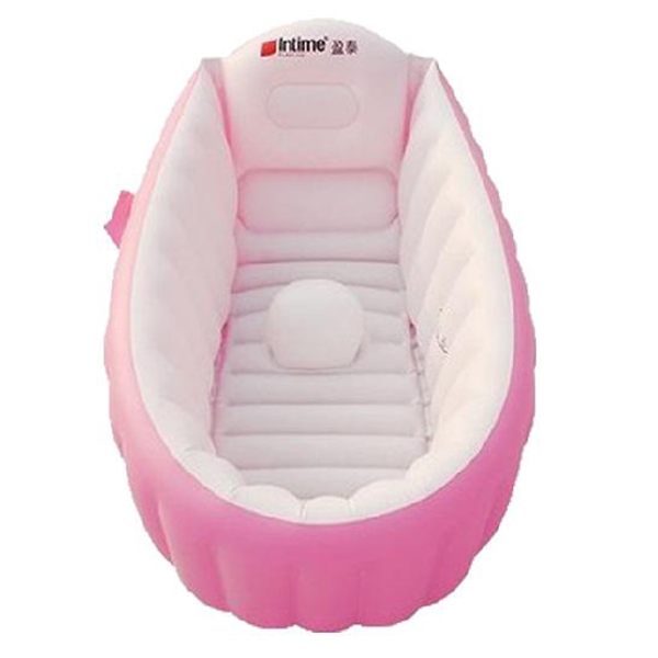 MH - TEMPAT MANDI BAYI INTIME BALON POMPA - BABY BATH TUB - BABY SET BATH