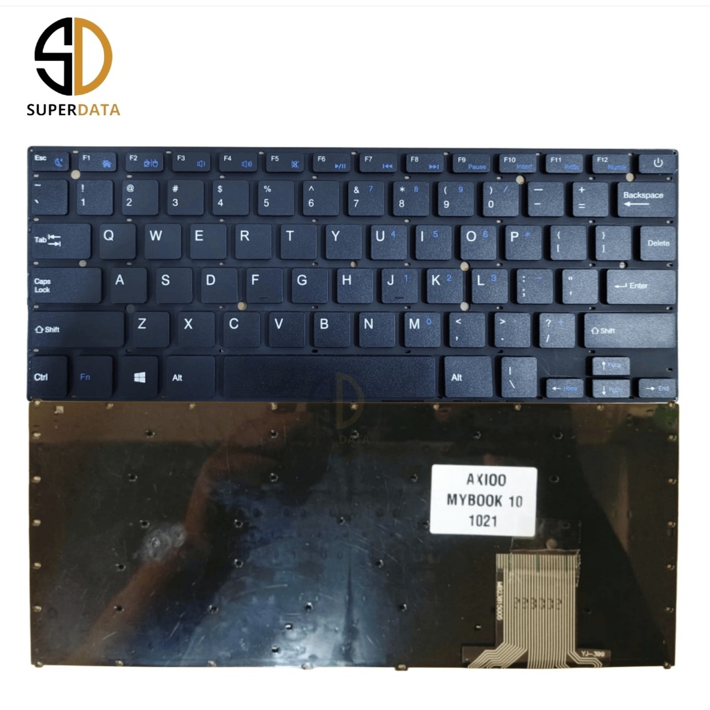 Keyboard AXIOO Mybook 10 - Hitam