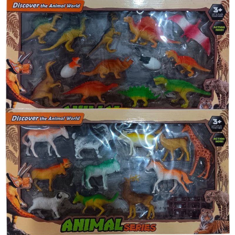 Mainan Anak Animal Series The Animal World Discover