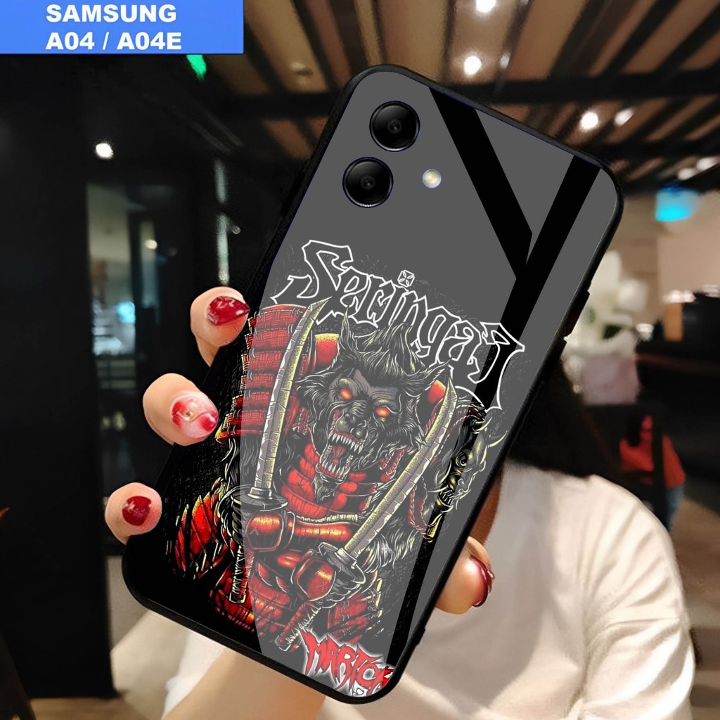 Softcase Kaca Kilau Samsung A04 / A04E   Terbaru - Softcase Samsung A04 / A04E  - Softcase Kaca Kila