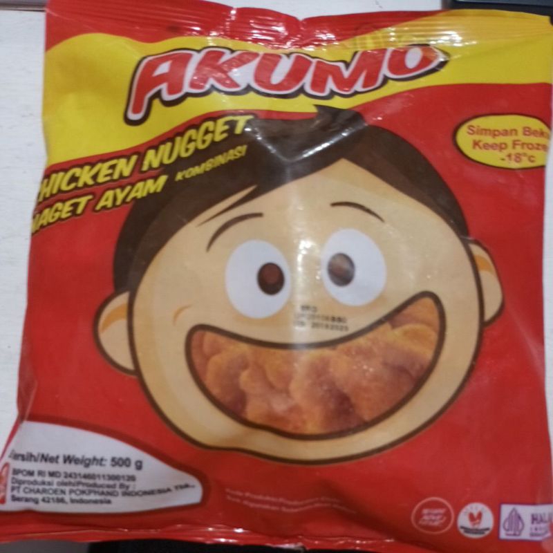 

Akumo Chicken Nugget 500g