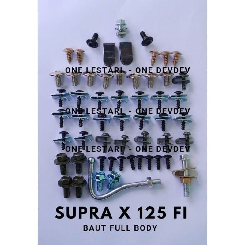 baut supra x 125 FI  / baut full body supra x 125 FI